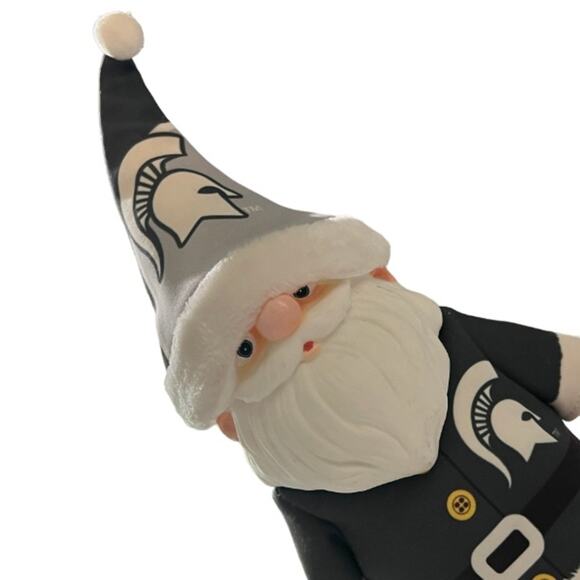 Michigan Spartans Gnome 12 inch Plastic NCAA Garden Home Decor - Picture 1 of 6